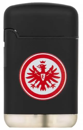 Eintracht Frankfurt Rubber Feuerzeug - Logo - schwarz Easy Torch SGE