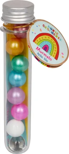 Bunte Geschenke Murmeln Regenbogen
