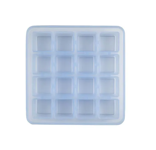 Kochblume Küchenorganizer-Set KOCHBLUME Eiswürfelform eckig 16er in Eisblau