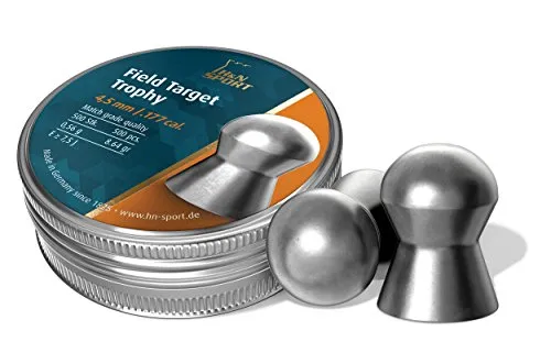 H&N Sport Field Target Trophy; Diabolos/Luftgewehrkugeln. mittelschwere, hochpräzise Wettkampfkugel