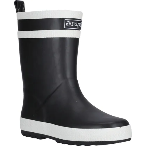 Zigzag Gummistiefel Hurricane Kids schwarz Kinder von Zigzag