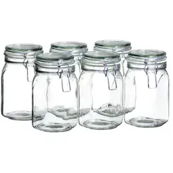 MÄSER Einmachglas GOTHIKA 6er Set, 1.05L von Mäser