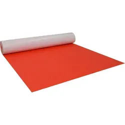 Scorprotect® Treppenschutzvlies Rot 25 m² - Selbstklebend und Robust - Malerzubehör: Rotes selbstklebendes Treppenschutzvlies, reißfest und leicht verlegbar, schützt Oberflächen ohne Klebeband. Ideal für Renovierungen!