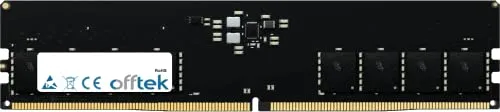 Produktbild OFFTEK 32GB Ersatz Arbeitsspeicher RAM Memory für AsRock X670E PG Lightning (DDR5-38400 (PC5-4800)) Hauptplatinen-Speicher