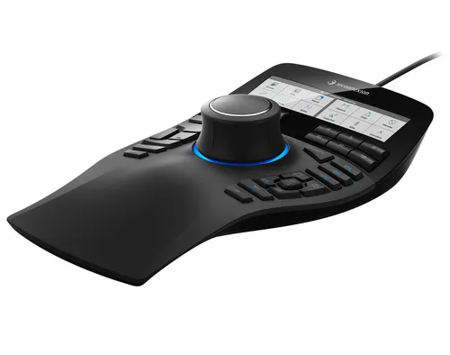 3Dconnexion SPACEMOUSE ENTERPRISE KIT 2 - 3D-Maus für professionelle Anwendungen, optimale Steuerung und Präzision in CAD-Software