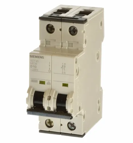 Siemens 5SY4510-8 D10 Sicherungsautomat 2 pol. 10kA
