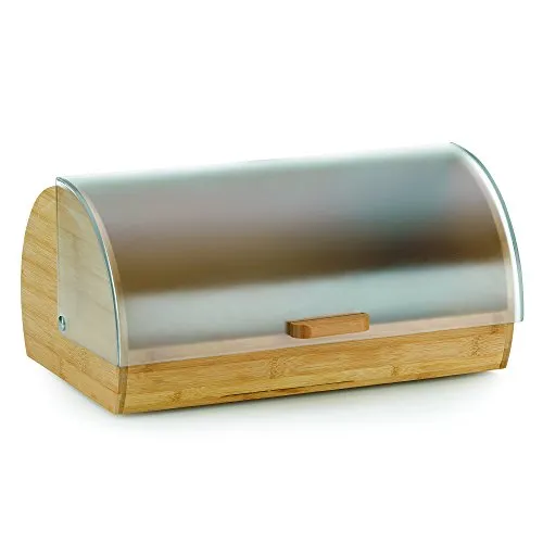 Kela Brotkasten Katana aus Bambus – Praktischer Kunststoffdeckel für frisches Brot - Brotkasten aus hochwertigem Bambus (39x25x19 cm) mit einem praktischen Kunststoffdeckel, der Ihr Brot frisch hält und stilvoll präsentiert.