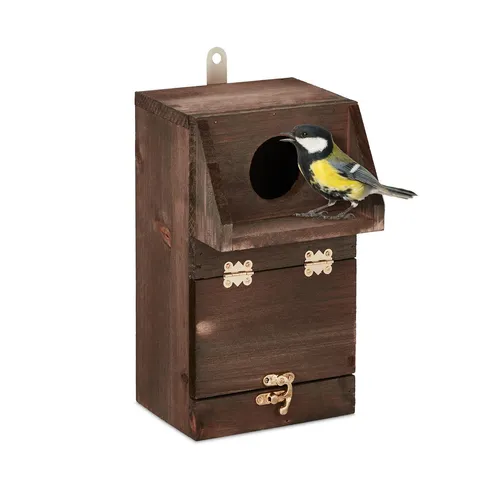 Nistkasten Vogelbrutkasten Brutkasten für Kohlmeisen Garten-Vogelhaus 0,5 kg