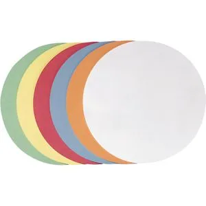 FRANKEN Moderationskarten farbsortiert Ø 9,5 cm, 250 Blatt