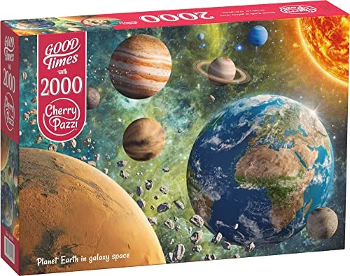 Puzzle 2000 pièces : Planète Terre Dans la Galaxie