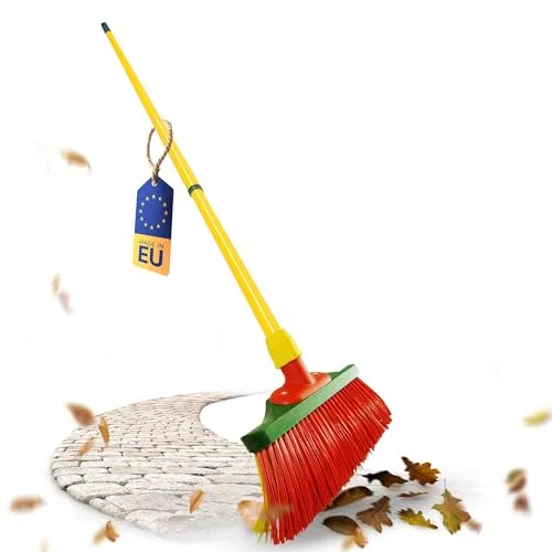 Krallenbesen Set 30 cm mit Teleskopstiel von Novaliv