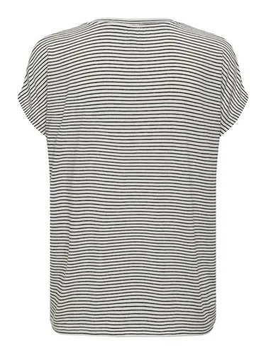 ONLY Blusentop ONLTINE S/S V-NECK TOP JRS