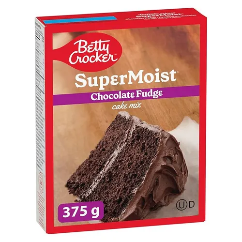 Produktbild Betty Crocker Super Moist Cake mix Chocolate fudge 375g Kuchen Backmischung | US