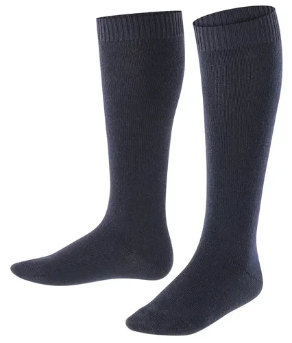 Falke Tagessocke Comfort Wool Kniestrümpfe (wärmende Merinowolle) marineblau Kinder - 1 Paar, Größe: 23-26