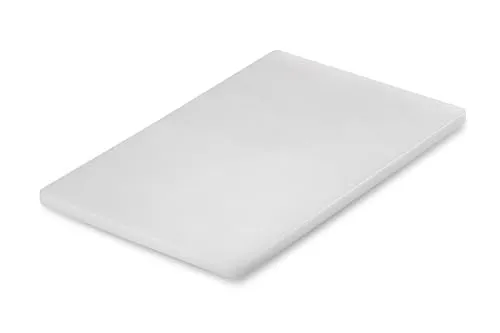 METRO PROFESSIONAL Schneidebrett 60 x 40 cm aus Polyethylen in weiß von METRO Professional