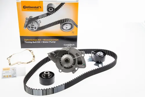 CONTINENTAL CTAM CT1091WP1 Wasserpumpe + Zahnriemensatz - Hochwertige Wasserpumpe + Zahnriemensatz für CITROËN, FIAT und FORD, sorgt für zuverlässige Kühlung und Motorleistung.