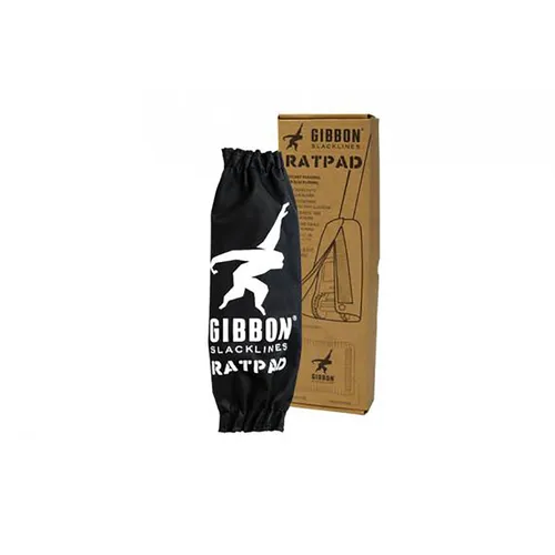 Gibbon Slacklines Rat Pad Slackline Ratschenschutz (Größe ONE SIZE, schwarz)
