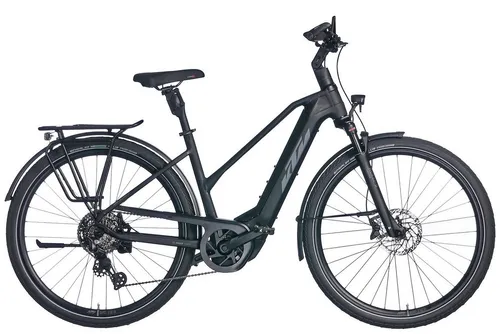 KTM Macina Style 730 unisex E-Bike - Pedelec mit 46 cm Rahmenhöhe, ideal für Körpergrößen von 165 - 169 cm, bietet eine komfortable und umweltfreundliche Mobilität.