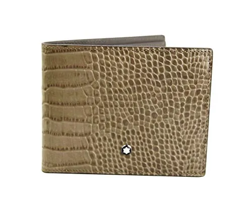MONTBLANC SELECTION MEISTERSTUCK 114446 6CC Geldbörse, Leder, Taupe