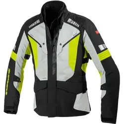 Spidi H2Out Outlander Motorrad Textiljacke XL - Motorradjacke mit Warrior Lite Protektoren, herausnehmbarer Thermoinnenjacke und nachrüstbarem Rückenprotektor für optimalen Schutz und Komfort.