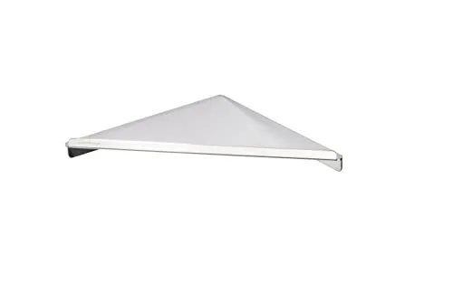 Sagittarius One 280S1 Shower Shelf – Duschkorb Ecke, Eckregal Dusche aus SUS304 Edelstahl, Poliert, Duschablage, Shampoo Halterung, Bad, Chrom