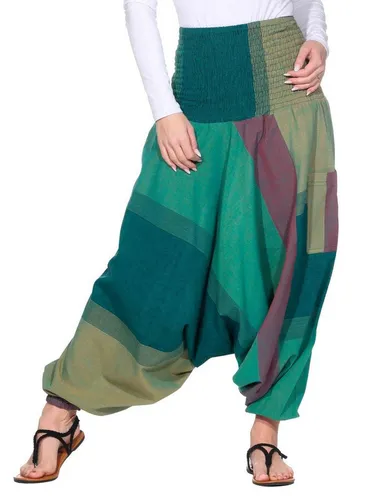 KUNST UND MAGIE Yogahose KUNST&MAGIE Damen bunt one size Boho Yoga Harems/Freizeit/Aladinhose