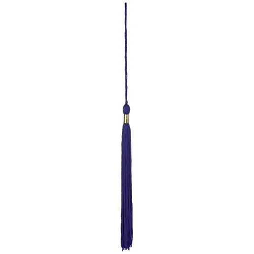 LIERYS Tassel Quaste für Doktorhut - Flexibel anpassbar - Accessoire mit Eleganz - Vielseitig einsetzbar - Saisonübergreifend - Unisex-Design Royalblau