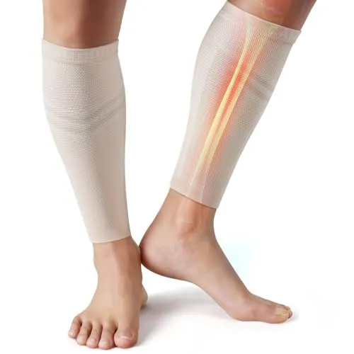 CAMBIVO Wadenbandage x2 – Kompressionsstrümpfe für Sport und Freizeit