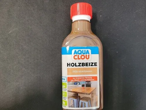 B11 AQUA CLOU Holzbeize Farbnr. 2522 kirschbaum 250ml - 2. Wahl