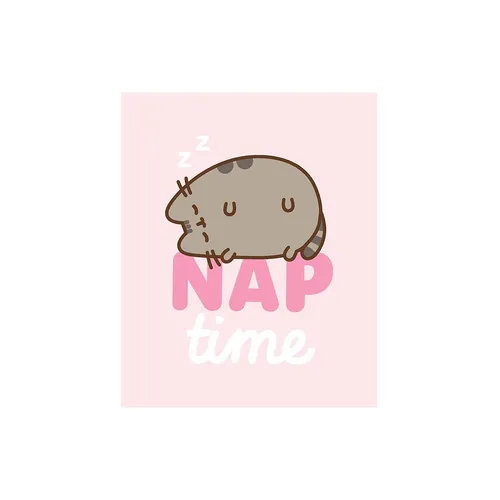 Offiziell Pusheen Decke Pink Katze Vlies 130x160cm Flor Zeit Kinder Mädchen