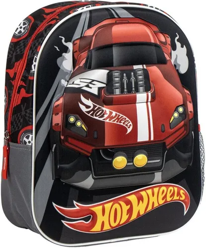 Hot Wheels Turbo 3D Rucksack, Tasche 31 cm
