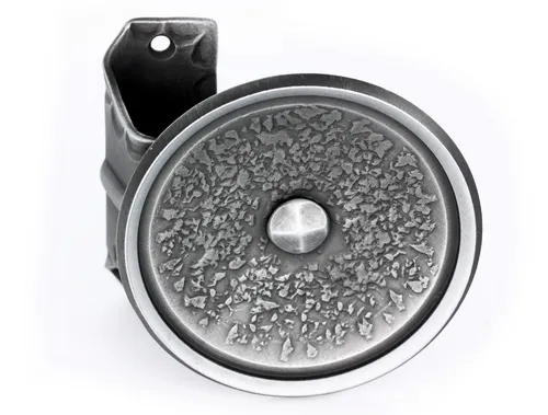 UHRIG Stossgriff 90mm Knauf schmiedeEisen Beschlag Gartentor Kastenschloss Tür