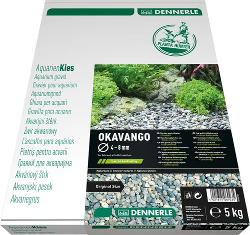 Dennerle Naturkies Plantahunter River Flusskies Aquarienkies natur 5 kg