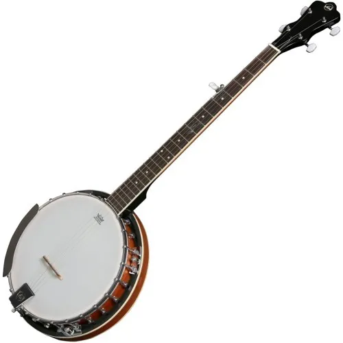 GEWA Select Banjo 5-string - Hochwertiges 5-String Banjo mit Mahagonikessel und REMO-Weatherking Fell, ideal für Musiker, die Wert auf Klang und Qualität legen. Inklusive Koffer für den sicheren Transport.