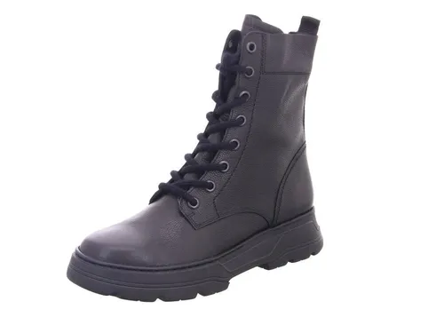 Paul Green Damen Schnürstiefeletten Schwarz - Wanderschuhe mit leichtem EVA-Sohle und Relax-Weite für optimalen Komfort bei jedem Schritt.