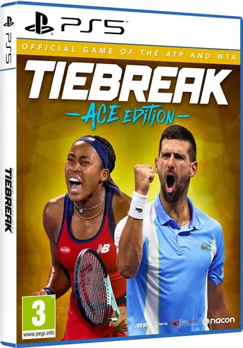 Tiebreak: The Official Game of the ATP and WTA - Sony PlayStation 5 - Sportspiel für PS5, erlebe realistische Tennis-Action mit offiziellen Spielern und Turnieren!