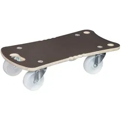 WAGNER Transporthilfe Multiplex MAXIGRIP ERGO - 400 kg Tragkraft - Transportroller mit rutschfester MaxiGRIP-Beschichtung, ideal für Schwertransporte im Büro oder Zuhause. Ergonomische Griffe sorgen für komfortablen Transport und einfache Handhabung.