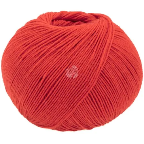 LANA GROSSA Cool Wool 4 Socks | Merino-Sockengarn aus mehrfach verzwirnten Einzelfäden | Handstrickgarne aus 75% Schurwolle (Merino extrafein) | 100g Wolle zum Stricken & Häkeln | 420m Garn FB 7722