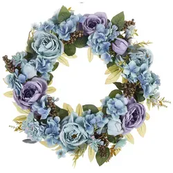 Dekokranz GALDAR 50 cm Blau