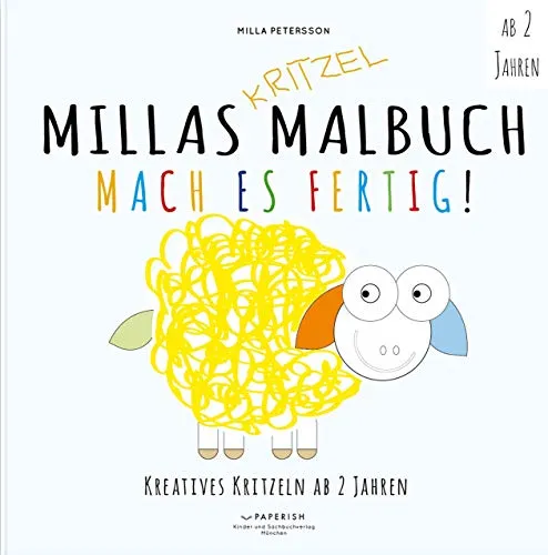 MILLAS KRITZEL MALBUCH - Mach es Fertig!