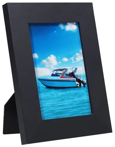 ecosa Bilderrahmen EO-8100, Echtglas,Hoch- & Querformat,Aufsteller,Echtholzdesign,Wandhalterung