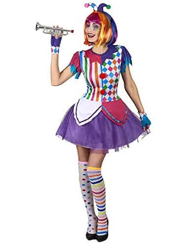 DEGUISE TOI Harlekin Kostüm bunt für Damen - Bunt
