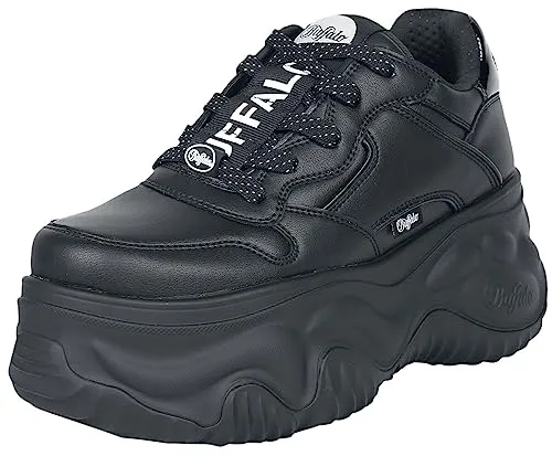 Buffalo Blader One Vegan Nappa Frauen Sneaker schwarz EU40 von Buffalo
