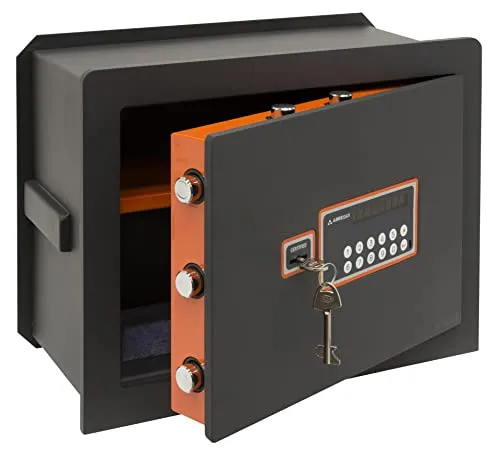 ARREGUI Plus C Tresor S2 | Tiefenverstellbarer Wandtresor mit 2-Faktor-Sicherheitsschloss