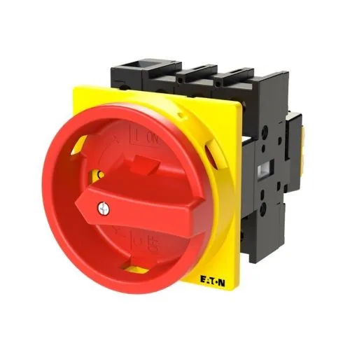 Eaton P1-25 Hauptschalter 3p+N, 25A - Hauptschalter für Elektroinstallationen, 3-polig plus Neutralleiter, abschließbar und robust, ideal für sichere Lasttrennung in verschiedenen Anwendungen.