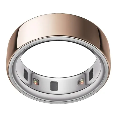Oura Ring 4 - Rose Gold - Größe 13 - Smart Ring | Messen Sie zuerst mit Oura Ring 4 Sizing Kit | Sleep Tracking Wearable - Herzfrequenz - Fitness Tracker - Bis zu 8 Tage Batterielaufzeit