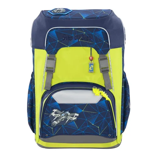 Step by Step Neon Pull-Over Gelb Überzug reflektierend für Schulrucksack GIANT
