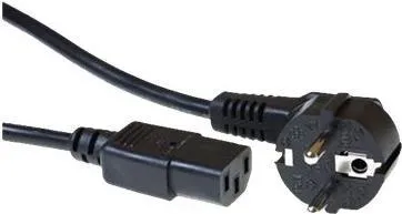 Advanced Cable Technology CEE 7/7 - C13 - 10.00m 10m CEE7/7 C13-Koppler Schwarz Stromkabel (AK5127)