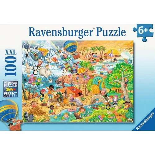 Ravensburger 04050 Puzzle Die 4 Jahreszeiten Teileanzahl: 100XXL