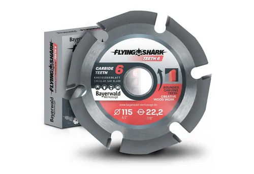 QUALITÄT AUS DEUTSCHLAND Bayerwald Werkzeuge Trennscheiben Bayerwald Flying Shark - Hartmetall Frässcheibe -